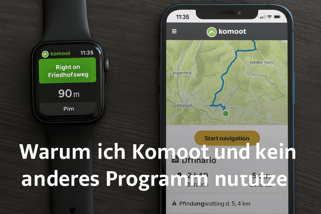 Wandern mit Komoot – spontane Touren, klare Navigation, echtes Naturerlebnis