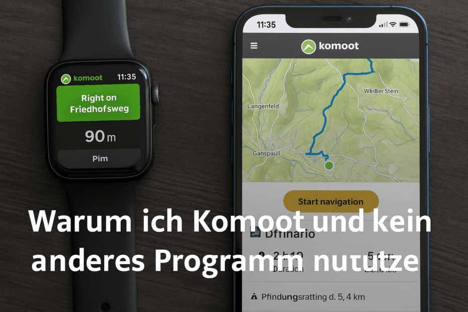 Wandern mit Komoot – spontane Touren, klare Navigation, echtes Naturerlebnis