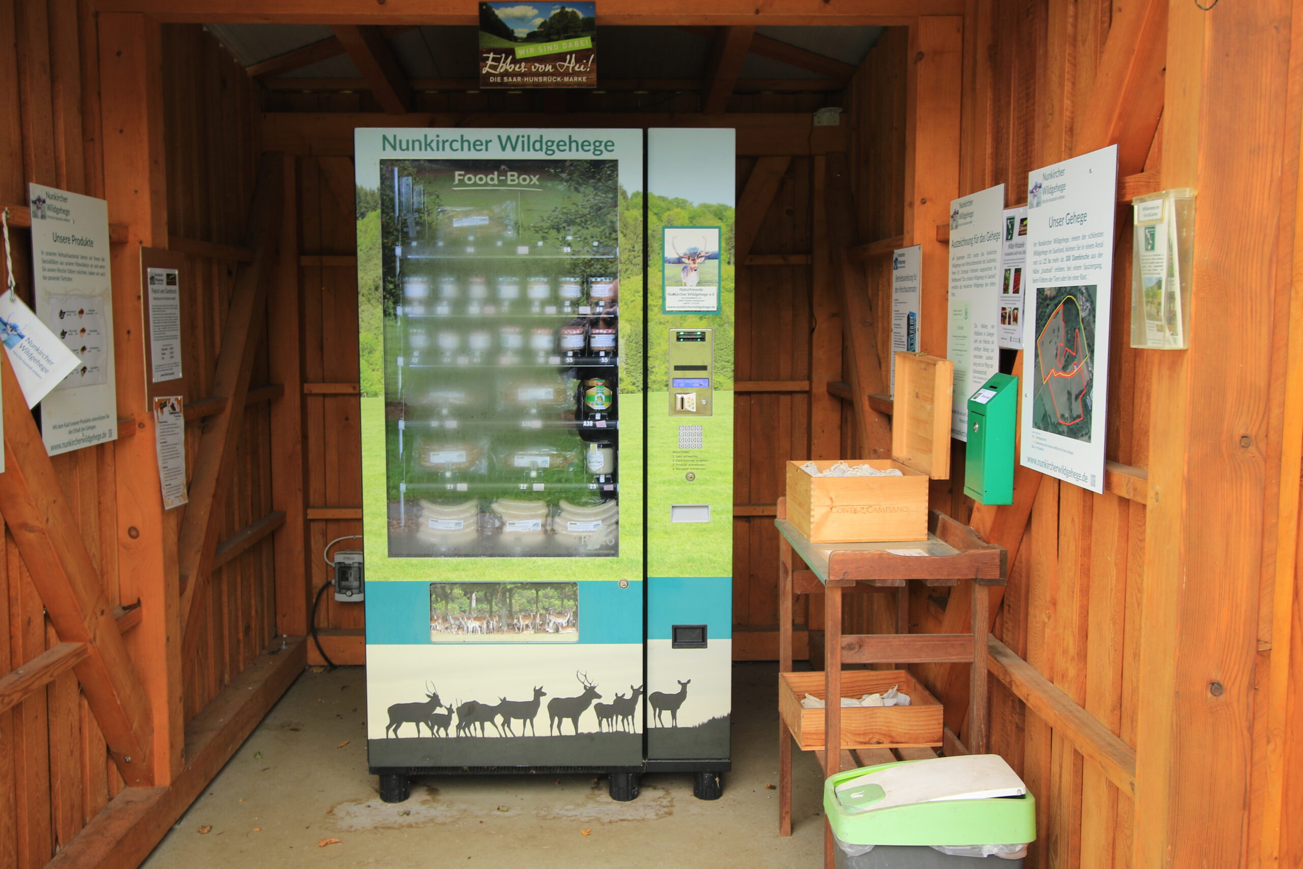 Food-Box • Regionale Produkte Food-Box am Nunkircher Wildgehege auf der Traumschleife Genießer Wäldchen